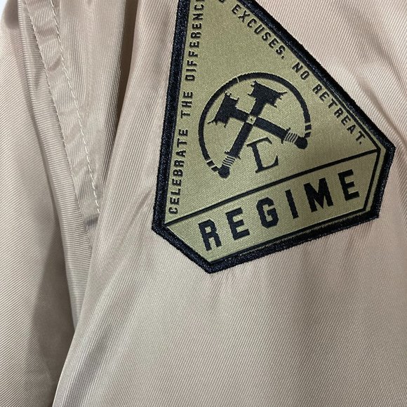 Evil Regime Tan Men's Jacket Size Large - Picture 8 of 12